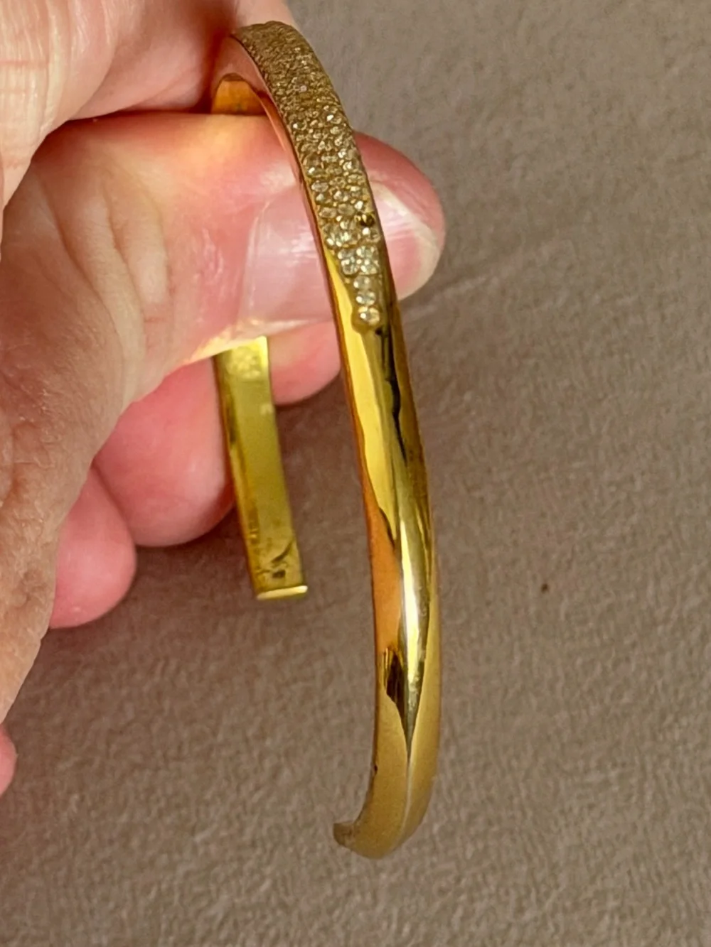 Kate Spade New York Raise the Bar Pavé Cuff Bracelet